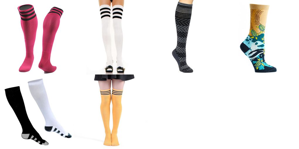 long athletic socks